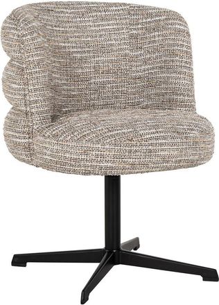 Richmond Interiors 360° drehbarer Design Armlehnstuhl Chadwick - Beige Coco