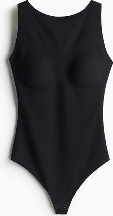 H&M Light Shape Tangabody aus Mikrofaser - Schwarz