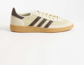 adidas Originals Handball Spezial - Sneakers gialle e marroni con suola in gomma-Marrone