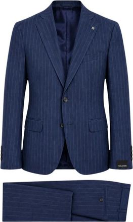 Tagliatore Single Breasted Suits - Heren - Business pakken - Blauw - XL - Kostuums