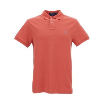 Polo Ralph Lauren Polo Shirts, male, Red, Size: 2XL Classic Polo Shirt