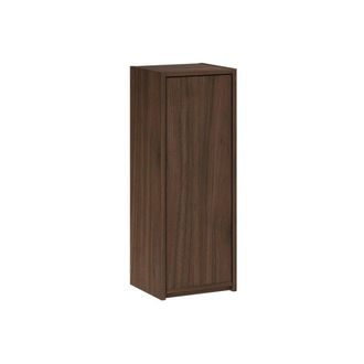 Petits Meubles Media columna 1 puerta oscura paneles laminados madera
