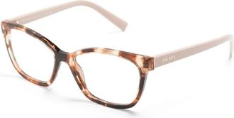 Prada Optical Frame - Dames - Brillen - Bruin - 53 MM - Accessoires
