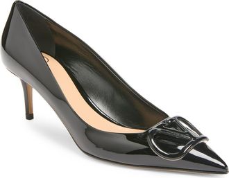 Valentino VLOGO Pump in Black at Nordstrom, Size 35.5