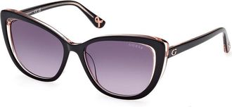 Guess GU7831 01B Mens Sunglasses Black Size 55