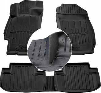 OEM Alfombrillas Y Limpiaparabrisas De Goma Subaru Forester 4 Sj 2012-2018 Ud Canales
