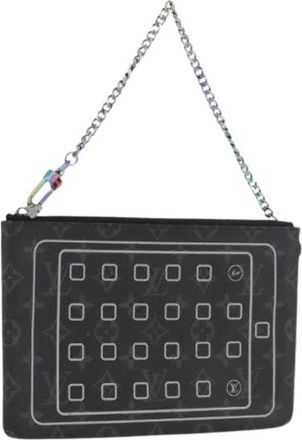 Louis Vuitton Pre-owned Clutches, female, Black, Size: ONE SIZE Pre-owned Fragment iPhone Case
