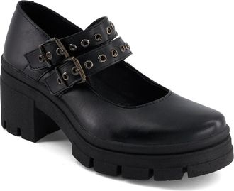 Andrea Womens Heeled Double Strap Mary Janes 90816