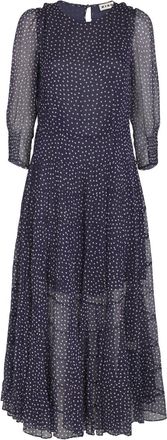 Rixo Kristen Georgette Midi Dress Size S