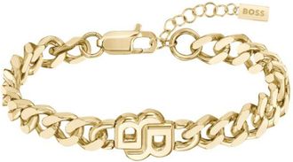 BOSS Gold-tone bracelet with Double B monogram