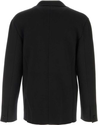 Tom Ford Mens Face Blazer Black Wool Nylon Elastane Blazers