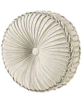 J. Queen New York Celine Tufted Round Throw Pillow