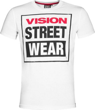 Vision Streetwear Vision Street wear Mens crew T-shirt CM0245 White, CM0245-White, XL