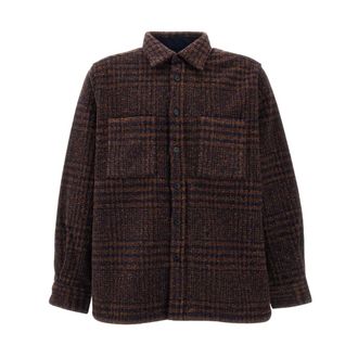 Portuguese Flannel Polaris Overshirt - - Shirts - Uomo - Multicolore - L