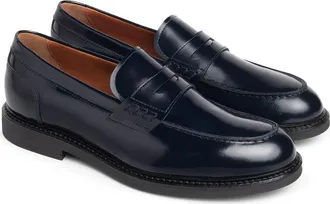 Nero Giardini Penny Loafer in Navy at Nordstrom, Size 11-11.5Us