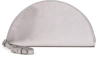 Maison Margiela calf-leather clutch bag - unisex - Calf Leather - OS - Silver