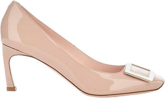 Roger Vivier Patent Leather Pointed Toe Pumps