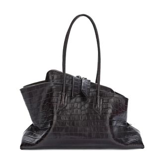 The Attico Dames, Tassen, Bruin, Maat: ONE Size Leer