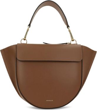 Wandler Brown Hortensia Medium Satchel