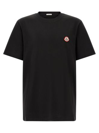 Moncler Black Crew Neck T-Shirt