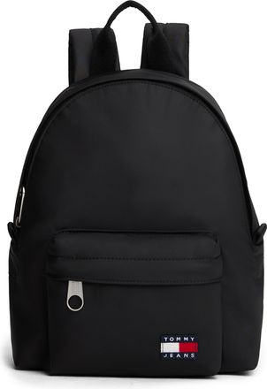 Tommy Jeans Cityrucksack TOMMY JEANS TJW ESS DAILY BACKPACK, Damen, Gr. B/H/T: 22cm x 29cm x 12cm, schwarz, Textil, Rucks&auml;cke Cityrucksack, Damen Freizeitrucksack