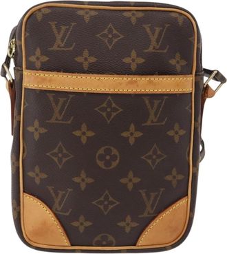 Louis Vuitton Danube Monogram Canvas Brown Canvas Handbag (Pre-Owned)
