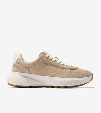 Cole Haan Womens GrandPr&oslash; Runner 2.0 Sneakers - Beige Size 10.5