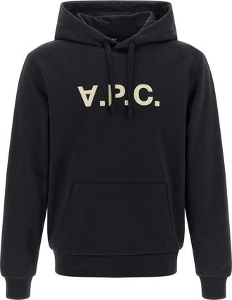 A.P.C. Standard Grand VPC Hoodie - Dames - Hoodies - Zwart - M - Katoen - Hoodies & sweatvesten