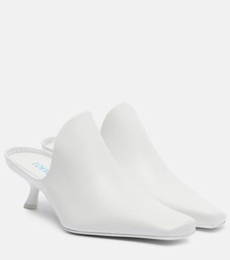 Loewe Emily leather mules