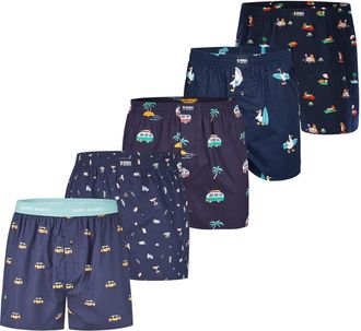 Happyshorts Happy Shorts Mannen Bokser Motiv Mix