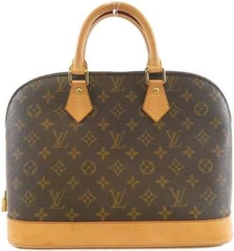 Louis Vuitton Pre-owned Handbags, female, Brown, Size: ONE SIZE Pre-owned Canvas louis-vuitton-bags