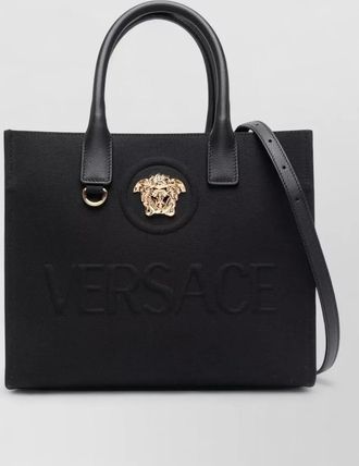 Versace canvas medusa tote bag
