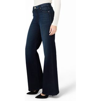 Fidelity Denim Kelli Wide Leg in Used Blue at Nordstrom, Size 3332