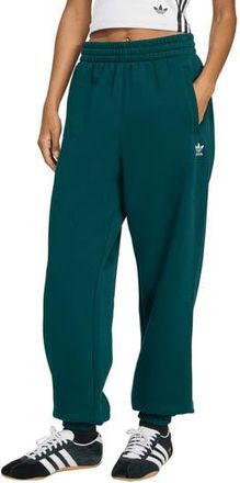adidas Essential Cotton Blend Fleece Joggers in Aurora Ivory at Nordstrom Rack, Size X-Large