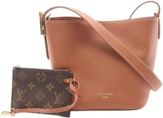 Louis Vuitton Pre-owned Bucket Bag - Dames - Vintage Tas - Bruin - ONE Size - Leer - Vintage