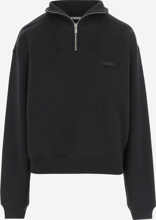 Jacquemus Black The Gros Grain Sweatshirt