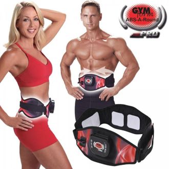 Trade Shop Trade Shop - Gym Form Abs A Round Pro Band Electrostimulator Abdominal Slimming Belt