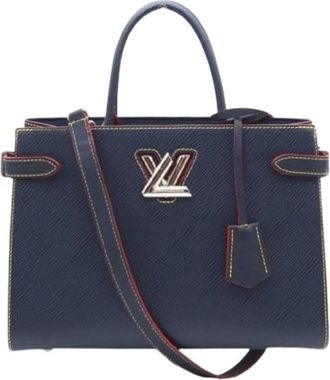 Louis Vuitton Pre-owned Handbags, female, Blue, Size: ONE SIZE Pre-owned Vintage Shoulder Bag