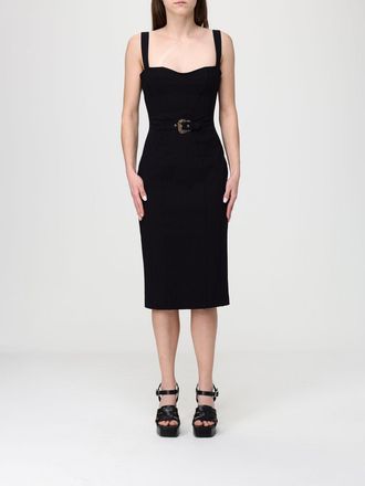 Versace Jeans Couture Abito midi Versace Jeans Couture in cr&ecirc;pe stretch