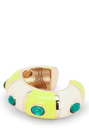 Jacquemus Womens Le Bracelet Rayures Offwhiteyellow Orecchini Earrings