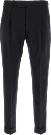 Pantaloni Torino Heren, Broeken, Blauw, Maat: 2XL Wol