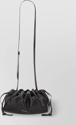 Mansur Gavriel adjustable strap ruched mini bag