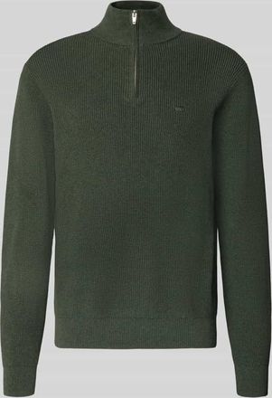 Levi's Strickpullover mit Stehkragen in Oliv, Größe XXL