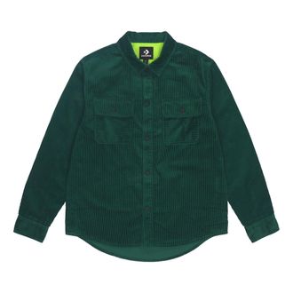 Converse Overhead shirt Jacket Green 10019954-A03