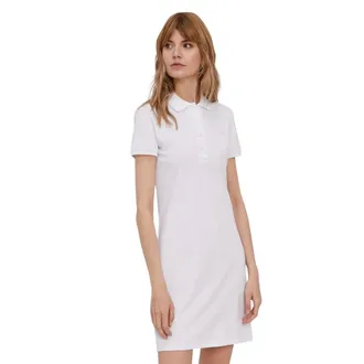 Lacoste Mujer, Vestidos, Blanco, Talla: M