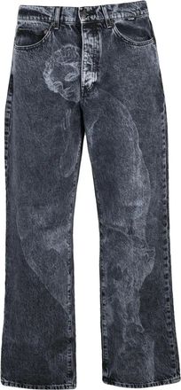 Iuter Grey Regular Denim Jeans