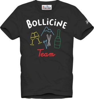 Saint Barth Tops, Heren, Zwart, XL, T-Shirts