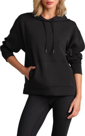 Rhone Dreamglow Pullover Hoodie in Pure Black Heather at Nordstrom, Size Xx-Large