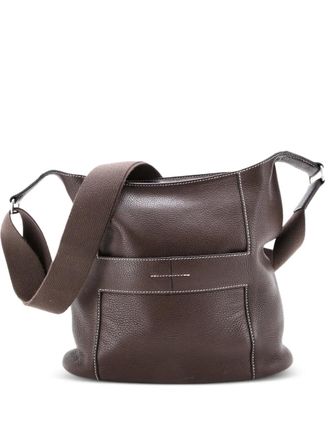 Herm&egrave;s Borsa a tracolla Sac Good News Bag PM - Marrone