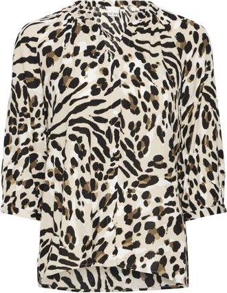 Ichi Mujer, Blusas y Camisas, Multicolor, Talla: 2XL